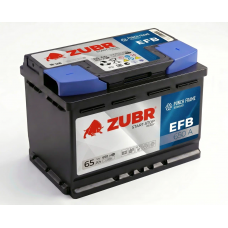 Аккумулятор ZUBR EFB / 65Ah / 650А